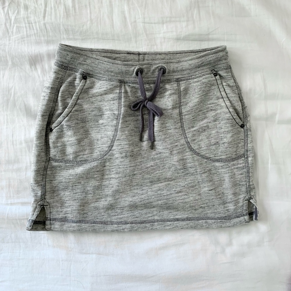 L.O.G.G. Grey Heather French Terry skirt casual